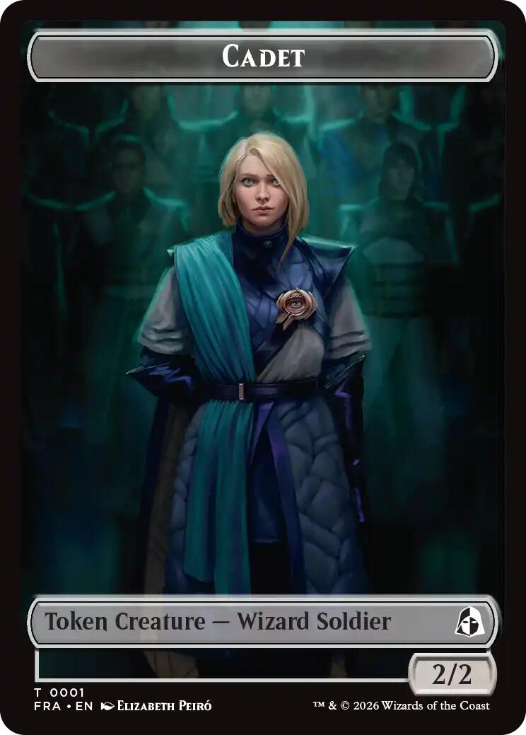 Cadet // Jace Double-Sided Token [Reality Fracture Tokens] | Game Master's Emporium (The New GME)