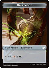 Heartwood // Thopter Double-Sided Token [Reality Fracture Tokens] | Game Master's Emporium (The New GME)
