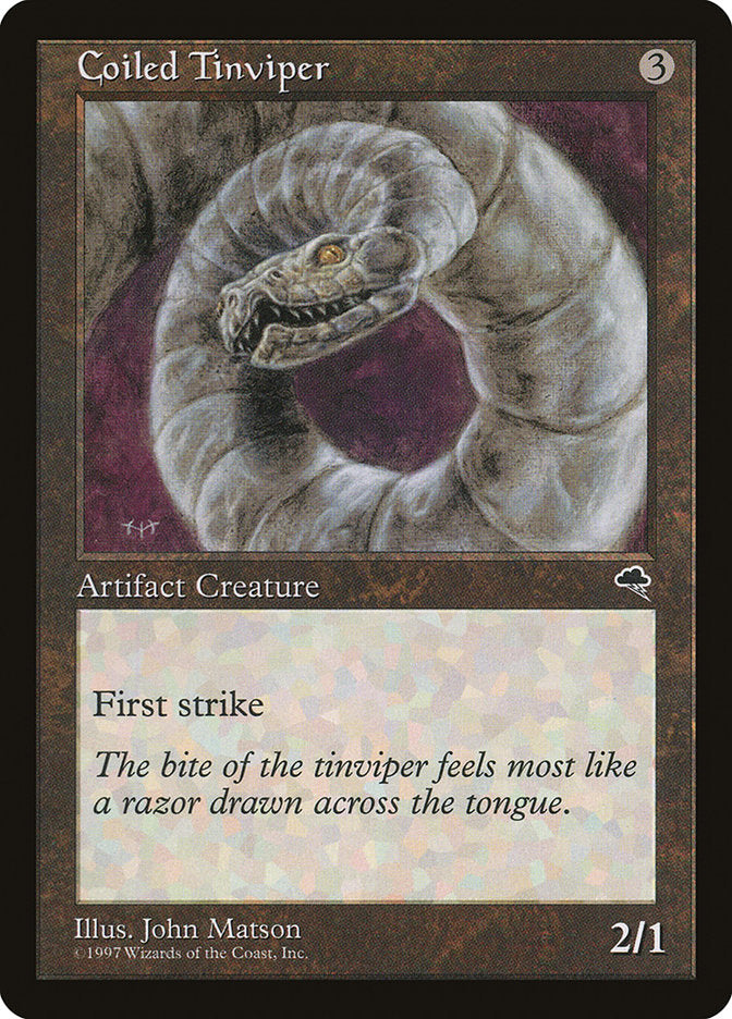 Coiled Tinviper [Tempest] | Game Master's Emporium (The New GME)