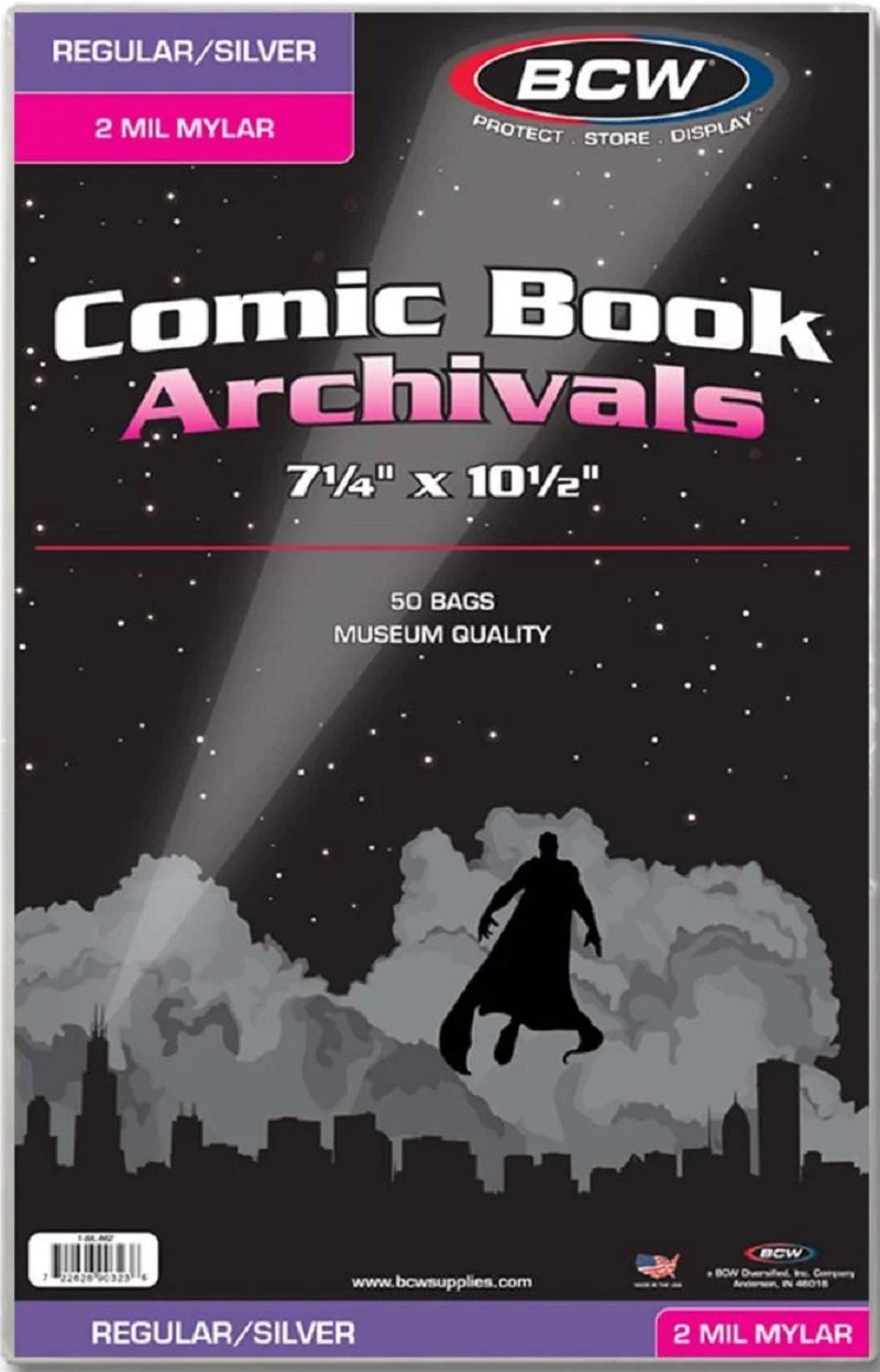 BCW Comic Book Archivals Regular/Silver 2 Mil Mylar | Game Master's Emporium (The New GME)