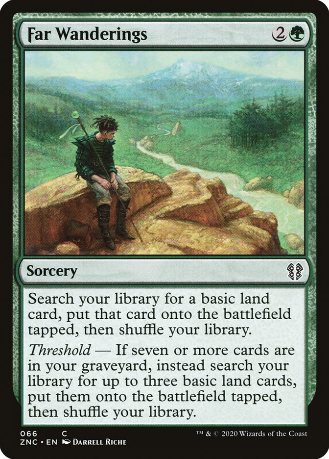 Far Wanderings [Zendikar Rising Commander] | Game Master's Emporium (The New GME)