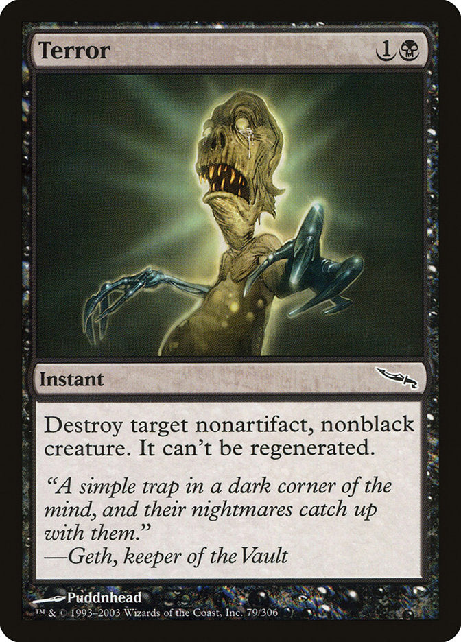 Terror [Mirrodin] | Game Master's Emporium (The New GME)