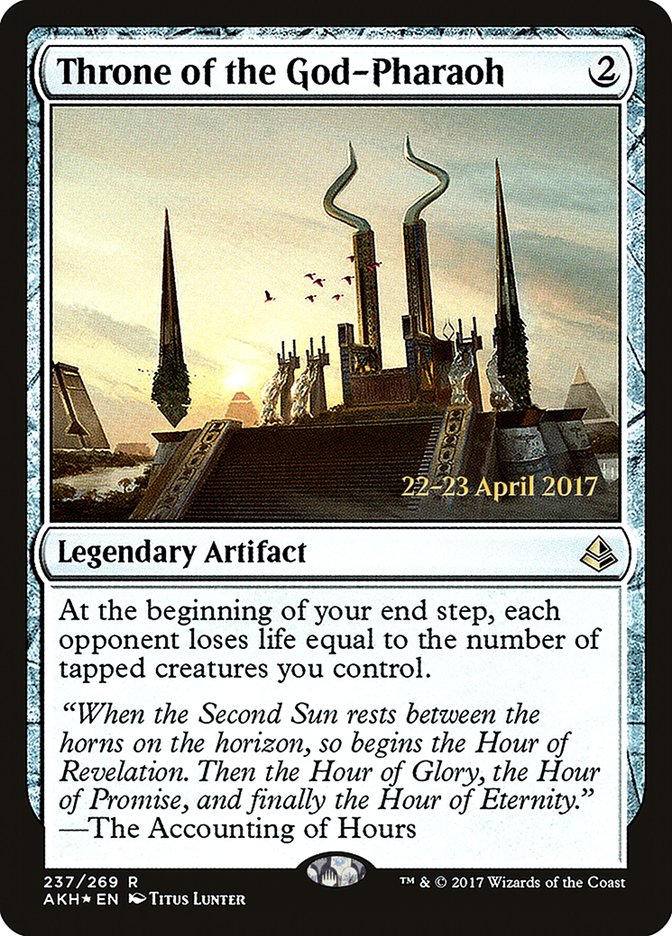 Throne of the God-Pharaoh [Amonkhet Prerelease Promos] | Game Master's Emporium (The New GME)