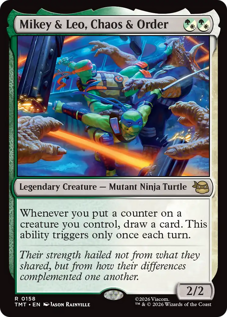 Mikey & Leo, Chaos & Order [Teenage Mutant Ninja Turtles] | Game Master's Emporium (The New GME)