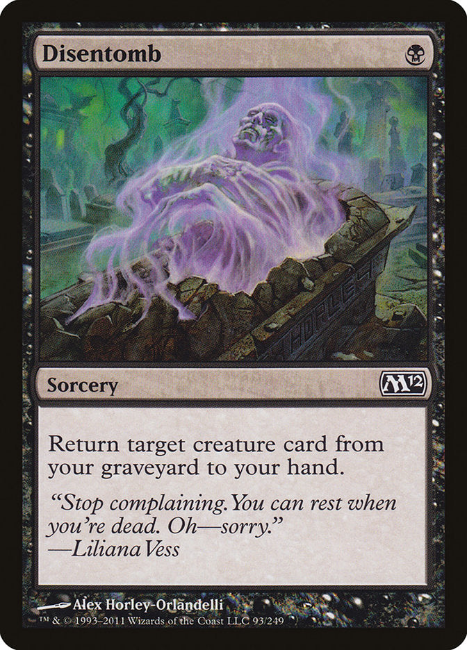 Disentomb [Magic 2012] | Game Master's Emporium (The New GME)