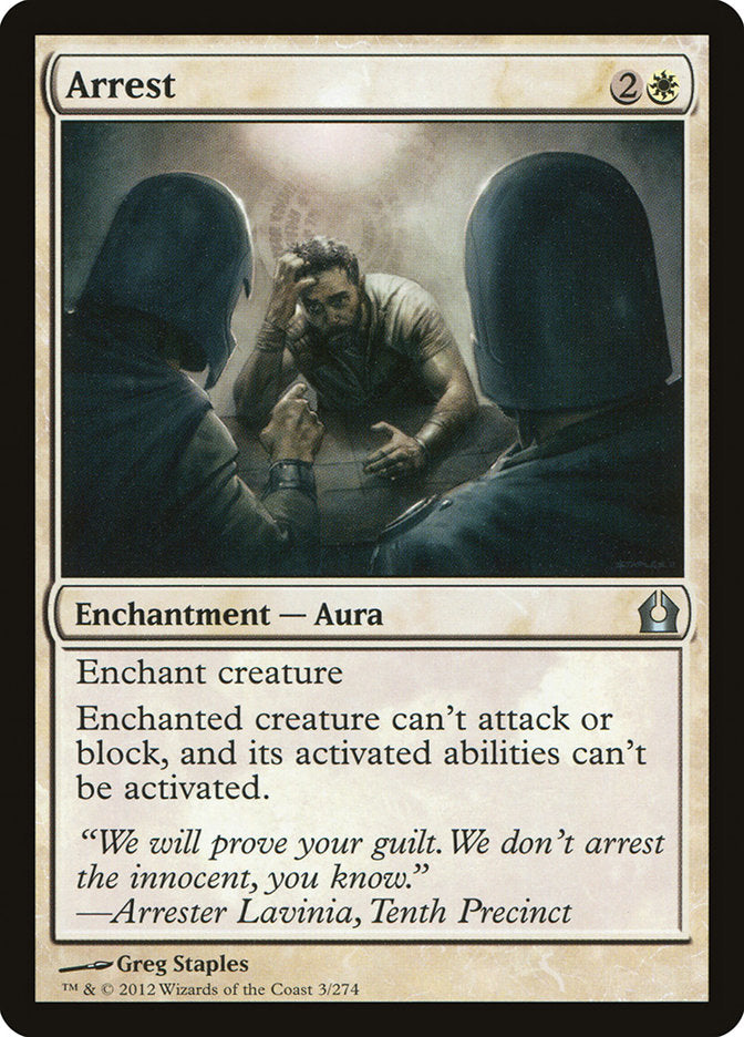 Arrest [Return to Ravnica] | Game Master's Emporium (The New GME)