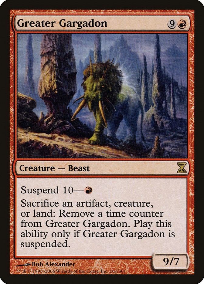 Greater Gargadon [Time Spiral] | Game Master's Emporium (The New GME)