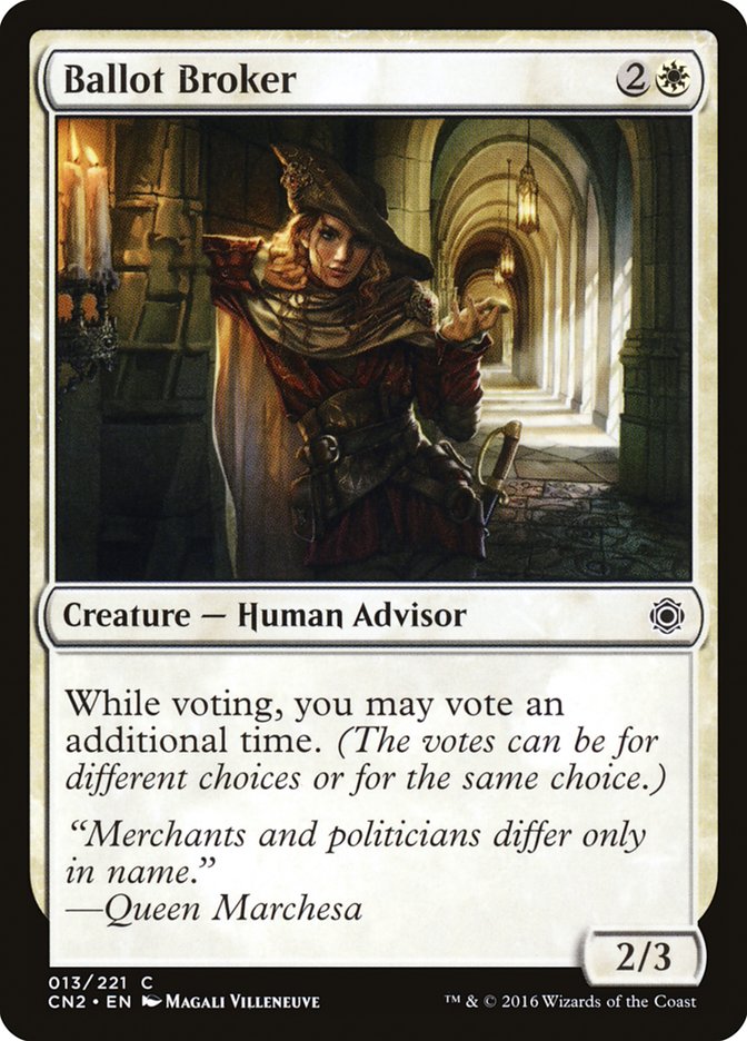 Ballot Broker [Conspiracy: Take the Crown] | Game Master's Emporium (The New GME)