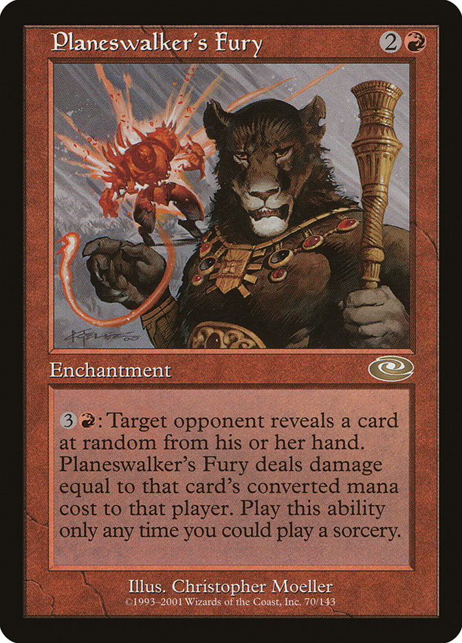 Planeswalker's Fury [Planeshift] | Game Master's Emporium (The New GME)