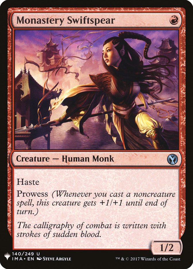 Monastery Swiftspear [Mystery Booster] | Game Master's Emporium (The New GME)