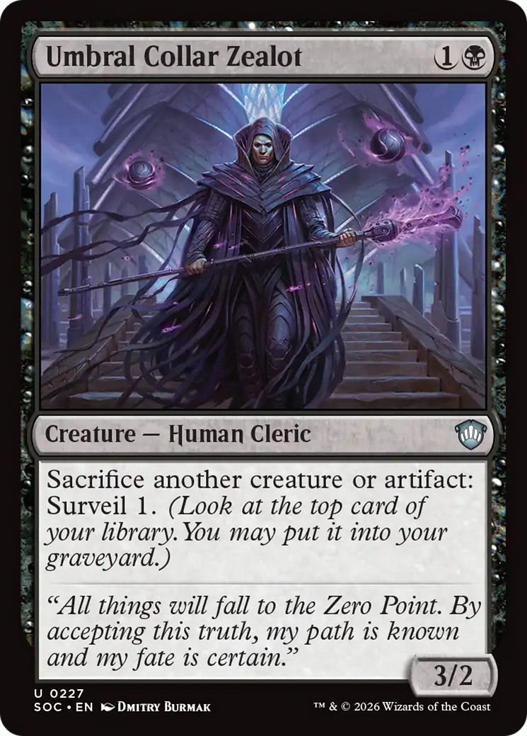 Umbral Collar Zealot [Secrets of Strixhaven Commander] | Game Master's Emporium (The New GME)
