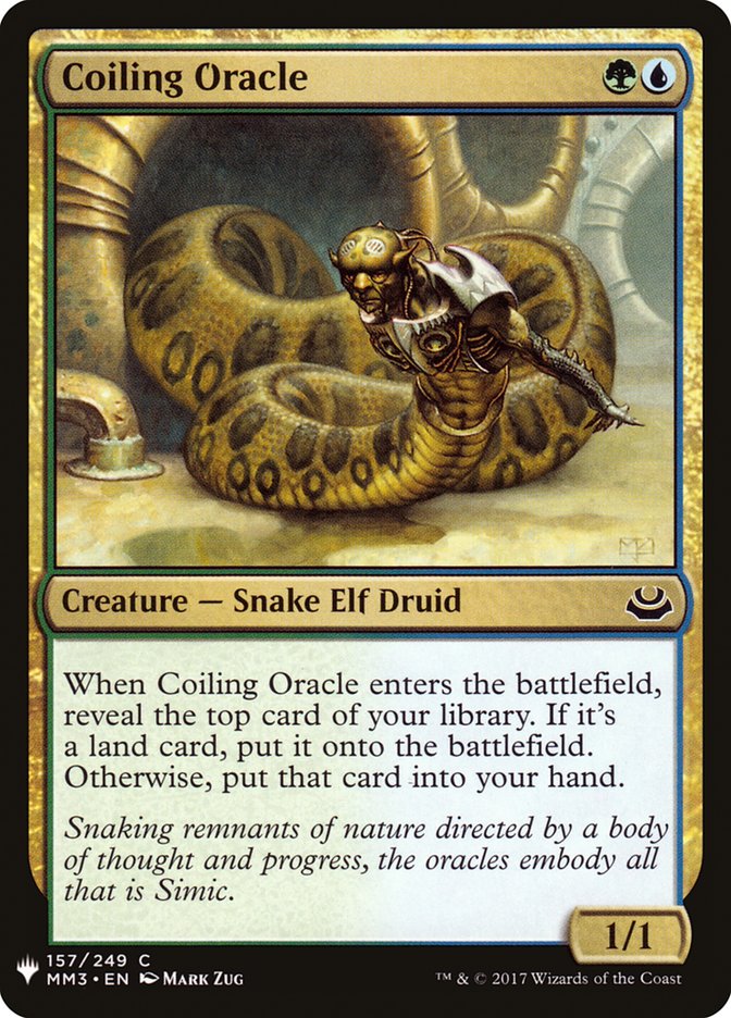 Coiling Oracle [Mystery Booster] | Game Master's Emporium (The New GME)