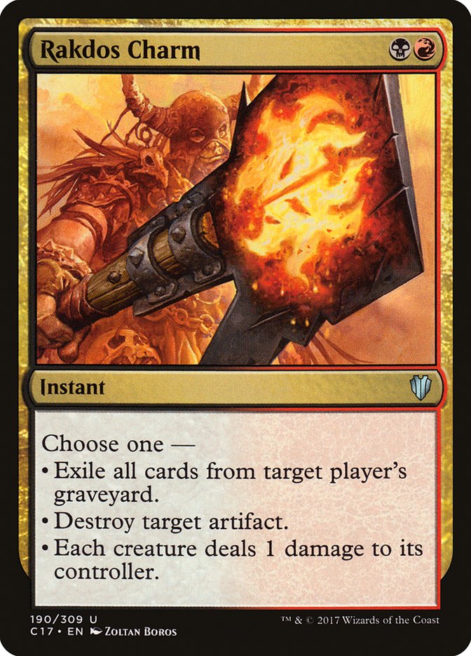 Rakdos Charm [Commander 2017] | Game Master's Emporium (The New GME)