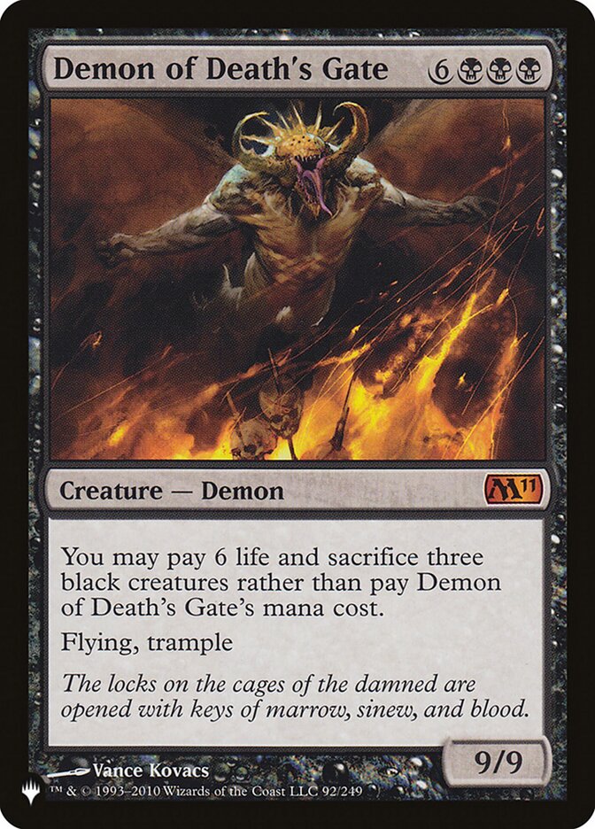 Demon of Death's Gate [The List] | Game Master's Emporium (The New GME)