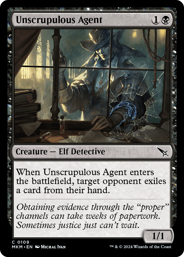 Unscrupulous Agent [Murders at Karlov Manor] | Game Master's Emporium (The New GME)
