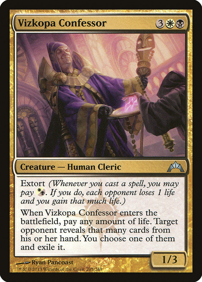 Vizkopa Confessor [Gatecrash] | Game Master's Emporium (The New GME)