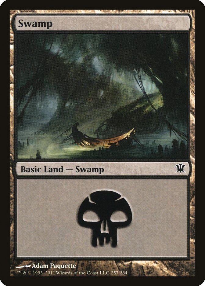 Swamp (257) [Innistrad] | Game Master's Emporium (The New GME)