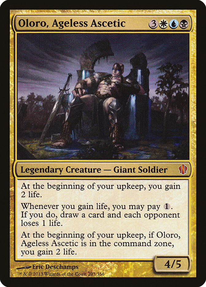 Oloro, Ageless Ascetic [Commander 2013] | Game Master's Emporium (The New GME)