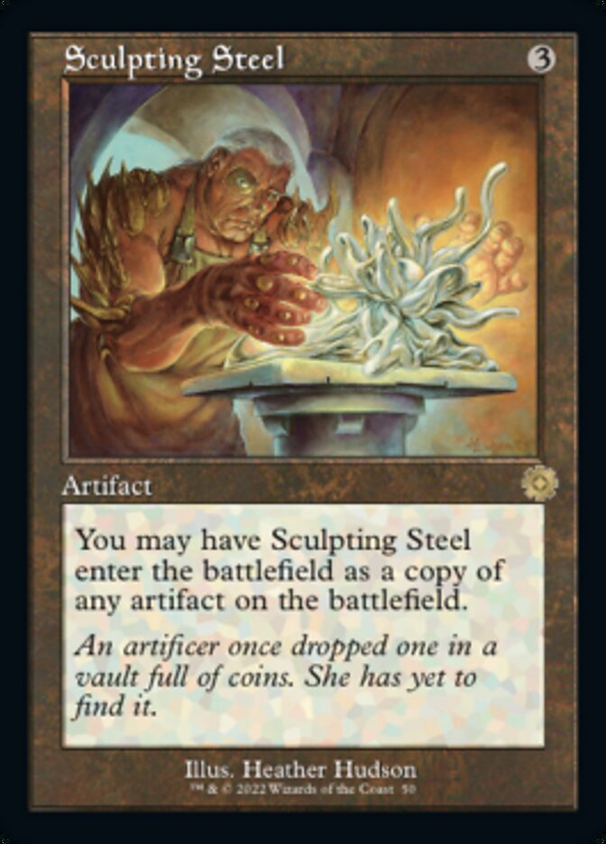Sculpting Steel (Retro) [The Brothers' War Retro Artifacts] | Game Master's Emporium (The New GME)