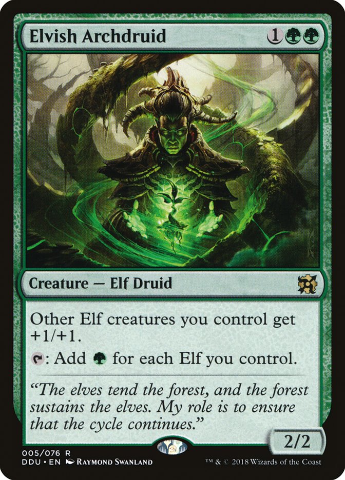 Elvish Archdruid [Duel Decks: Elves vs. Inventors] | Game Master's Emporium (The New GME)