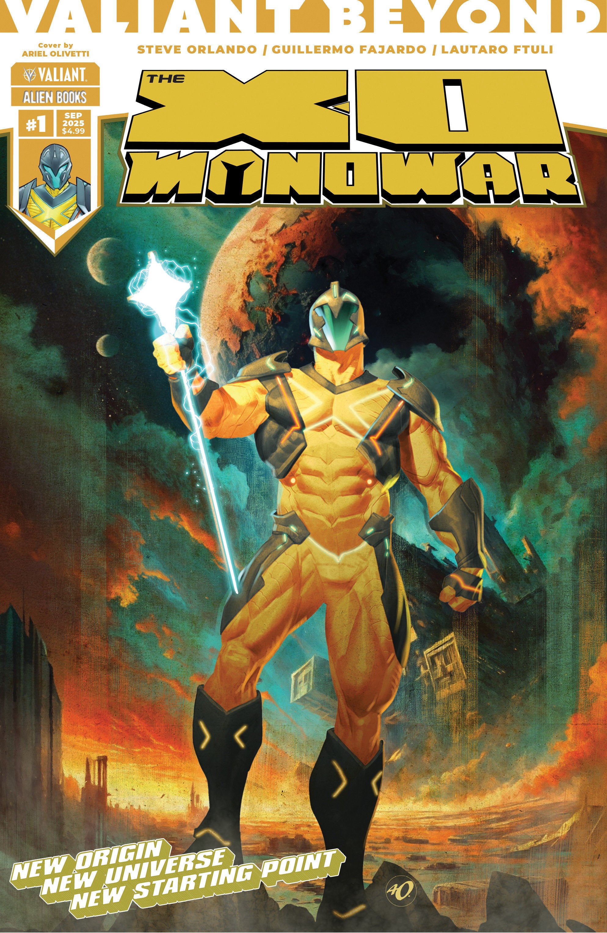Valiant Beyond: The X O Manowar #1 Cover A (Olivetti) | Game Master's Emporium (The New GME)