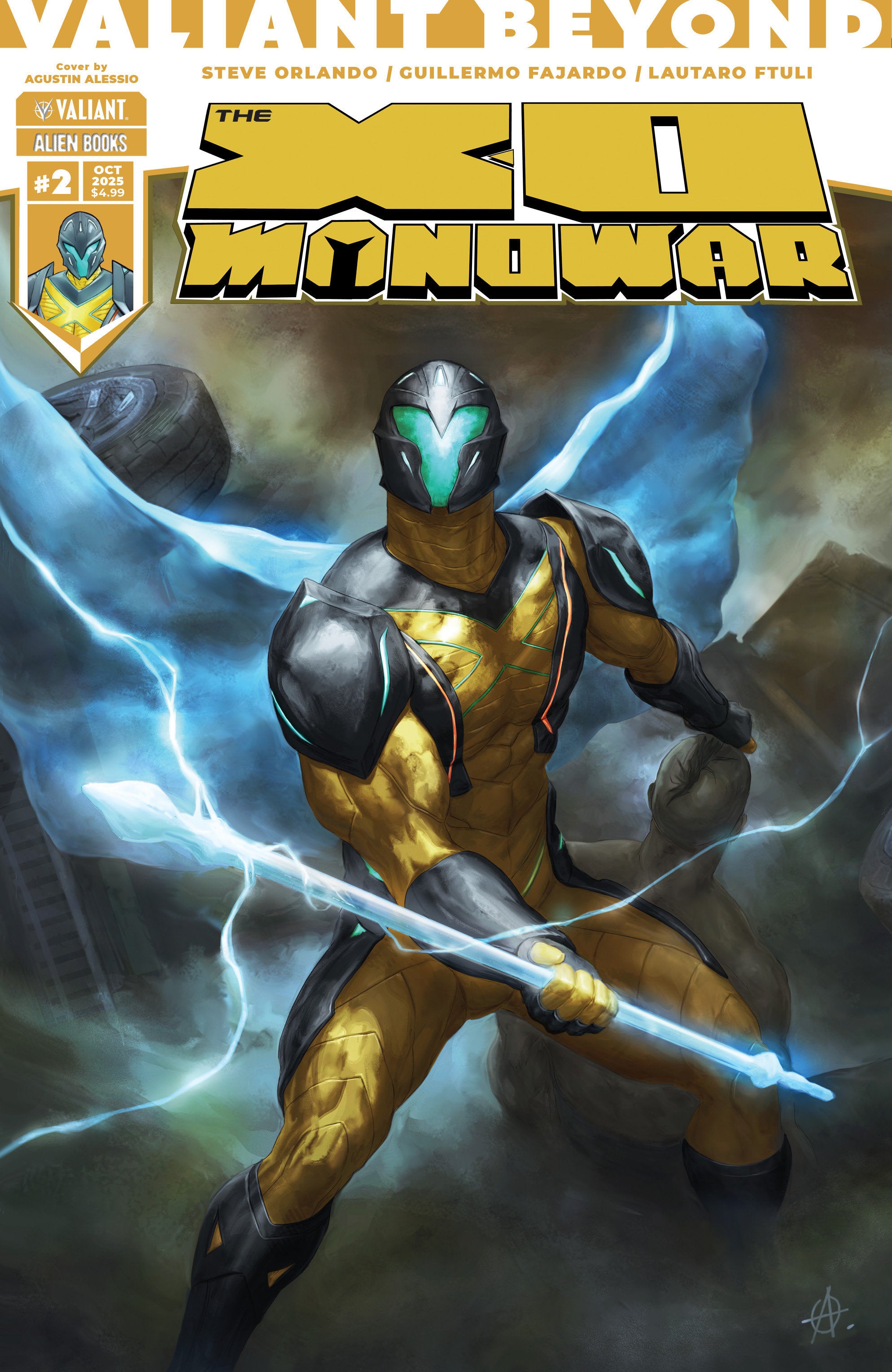 Valiant Beyond: The X O Manowar #2 Cover A (Alessio) | Game Master's Emporium (The New GME)