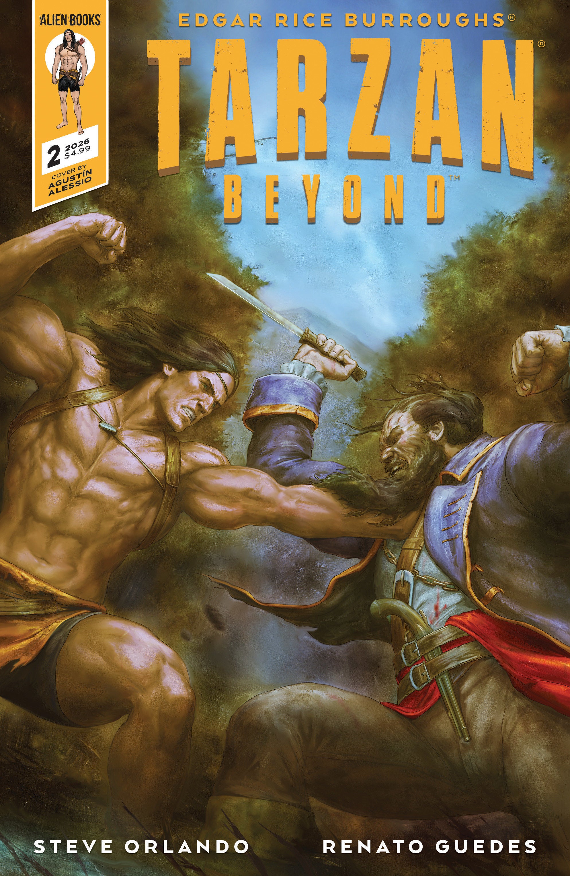 Tarzan Beyond #2 Cover A (Alessio) | Game Master's Emporium (The New GME)