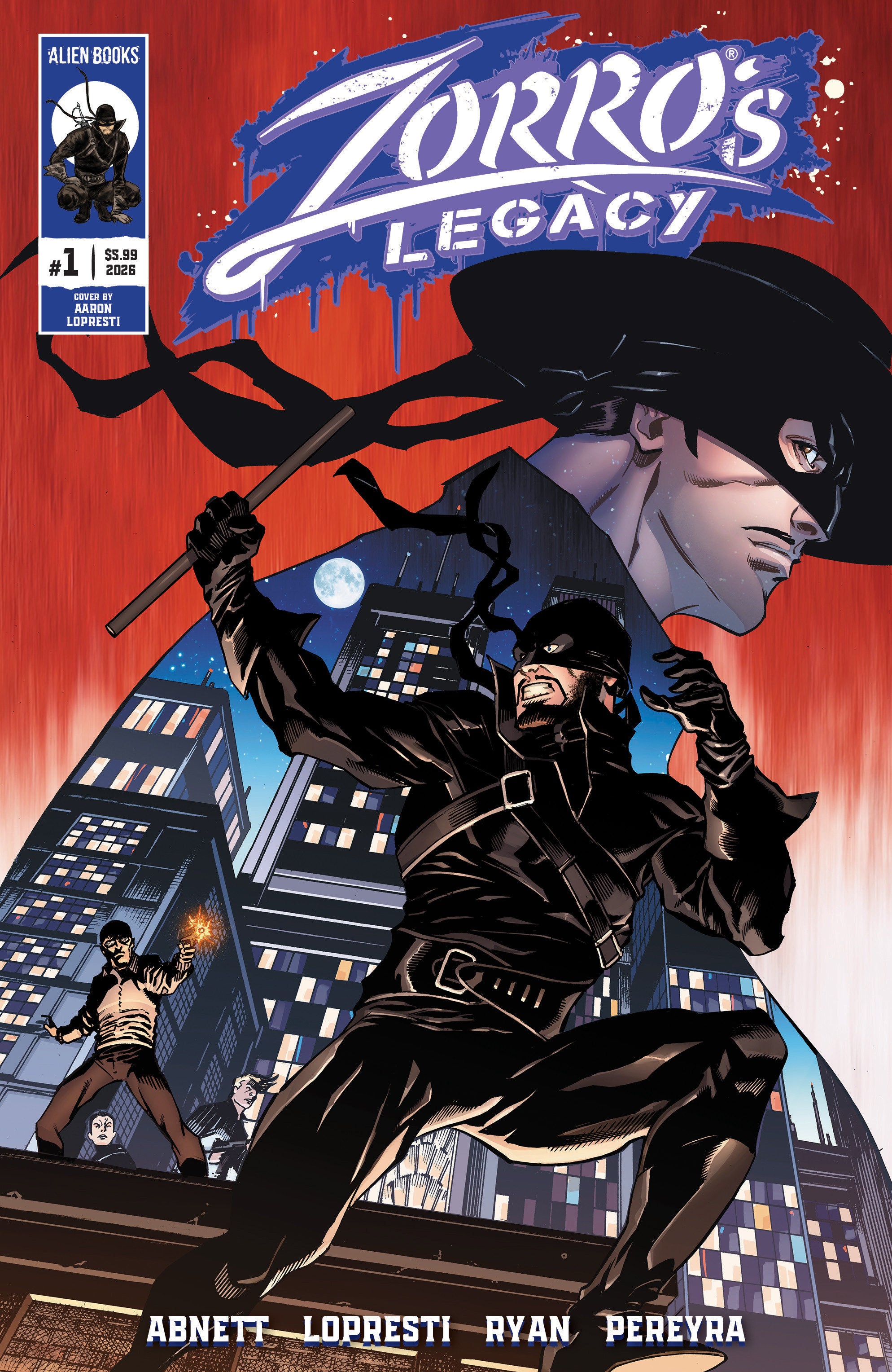 Zorro's Legacy #1 Cover A (Lopresti) | Game Master's Emporium (The New GME)