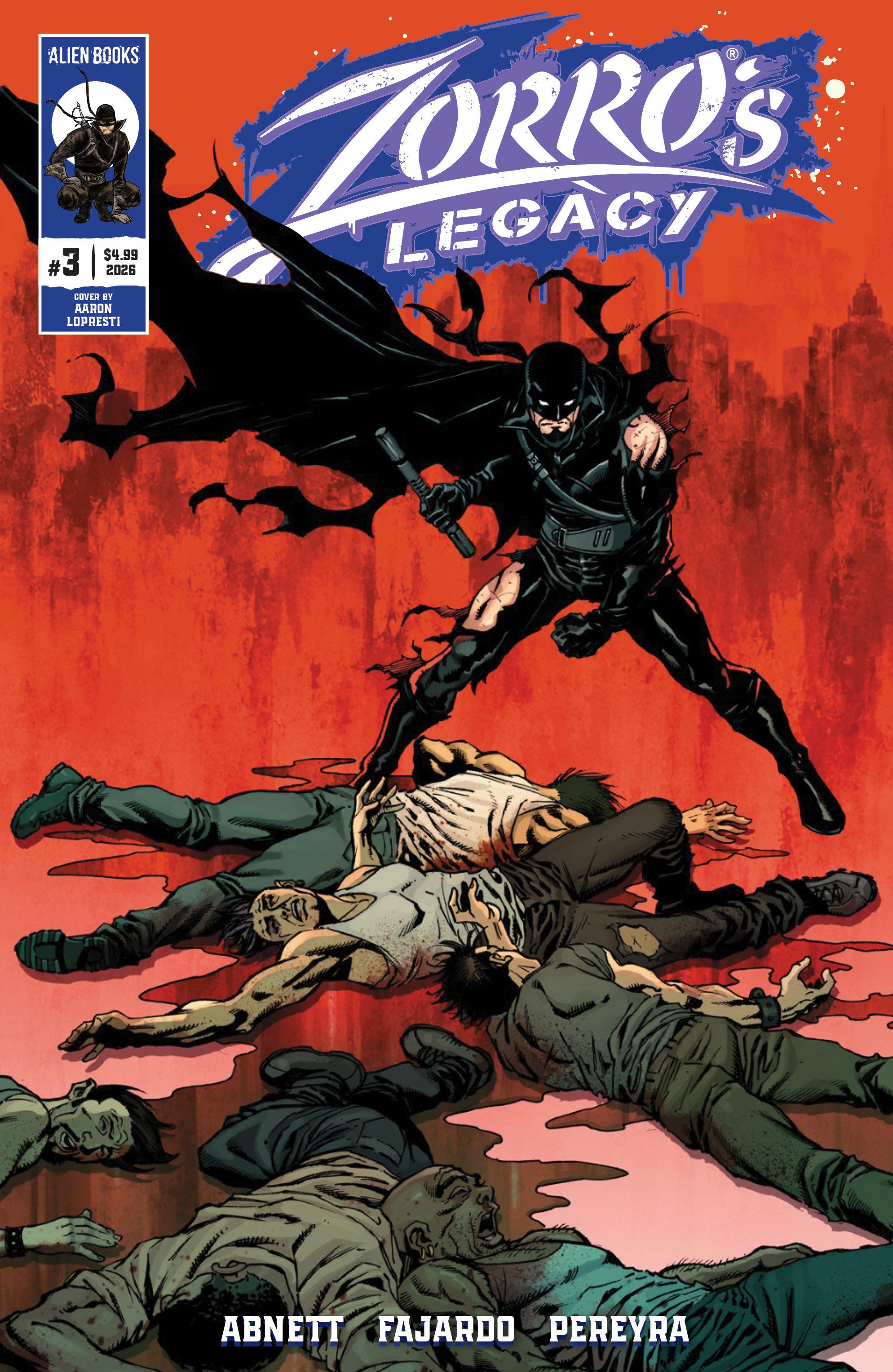 Zorro's Legacy #3 Cover A (Lopresti) | Game Master's Emporium (The New GME)