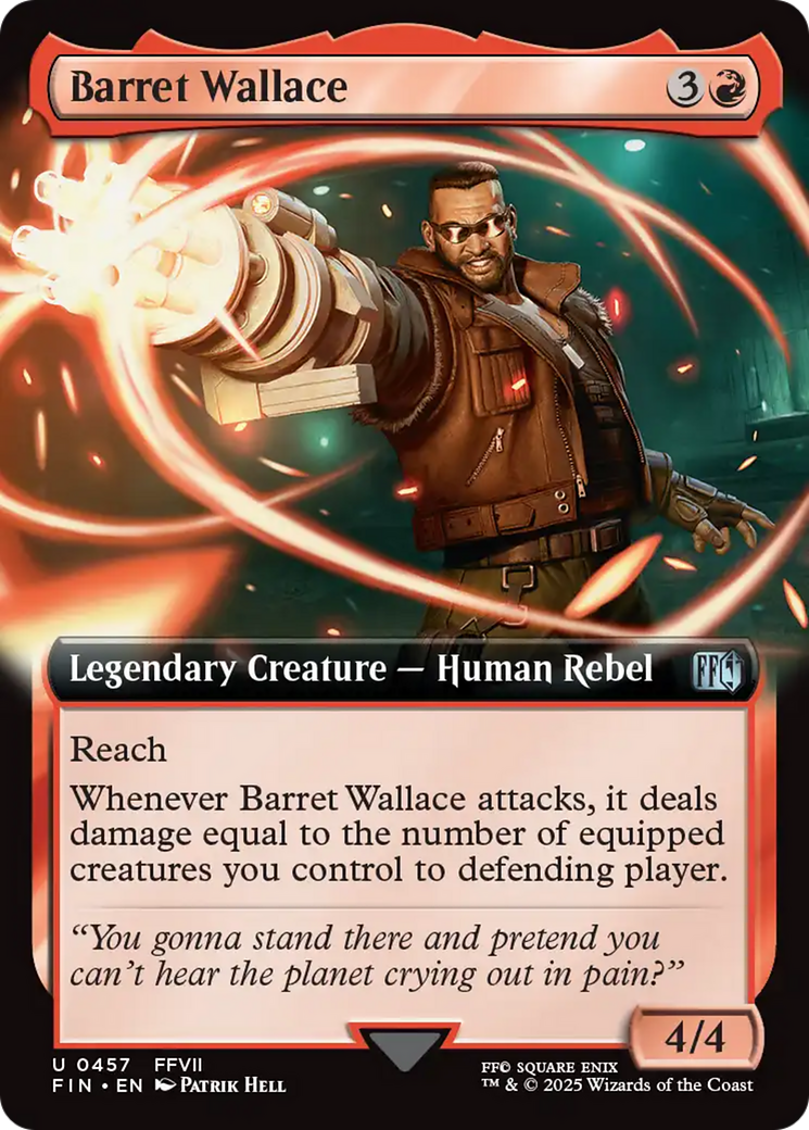 Barret Wallace (Extended Art) [FINAL FANTASY] | Game Master's Emporium (The New GME)