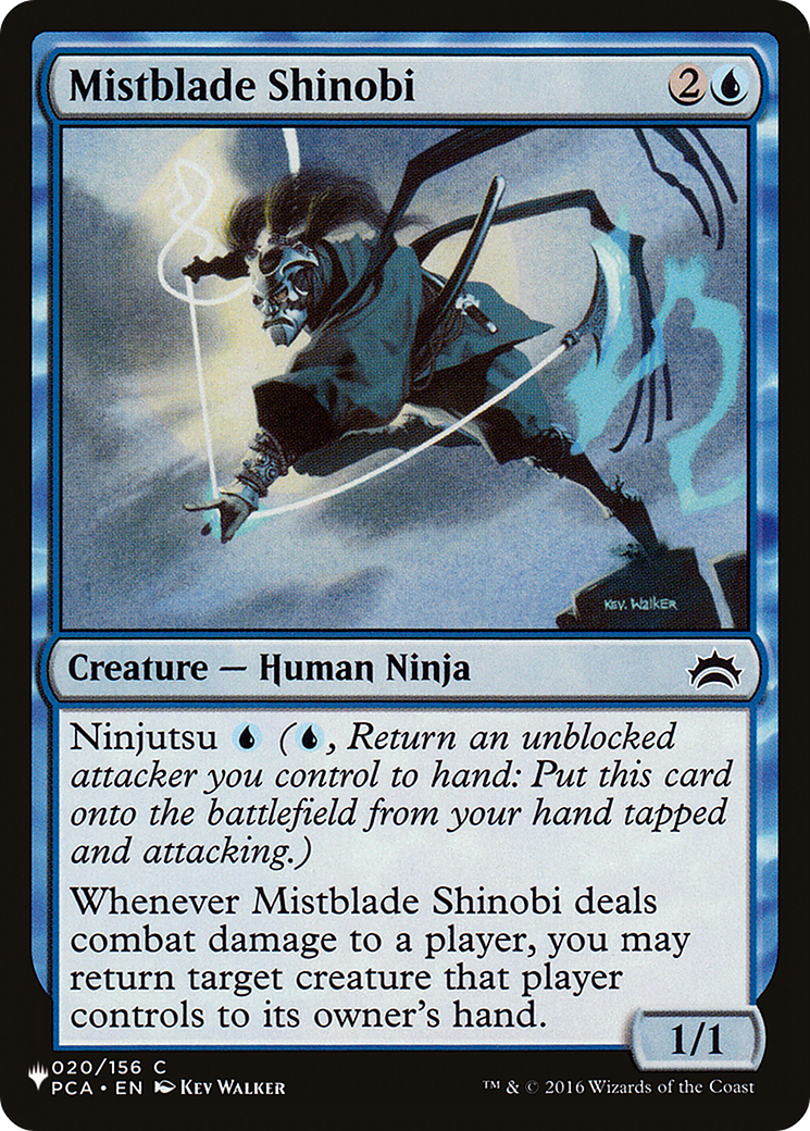 Mistblade Shinobi [The List Reprints] | Game Master's Emporium (The New GME)