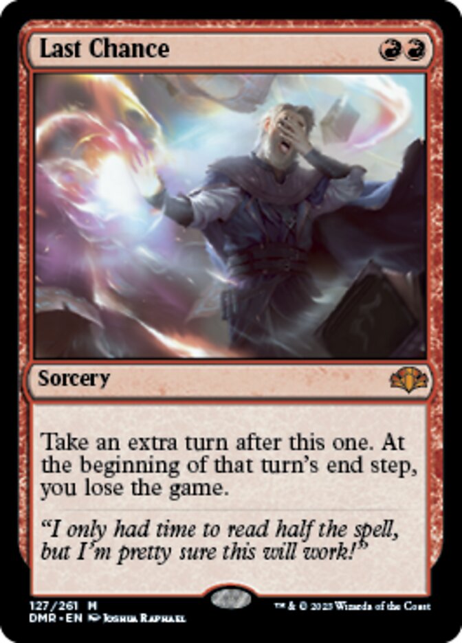 Last Chance [Dominaria Remastered] | Game Master's Emporium (The New GME)