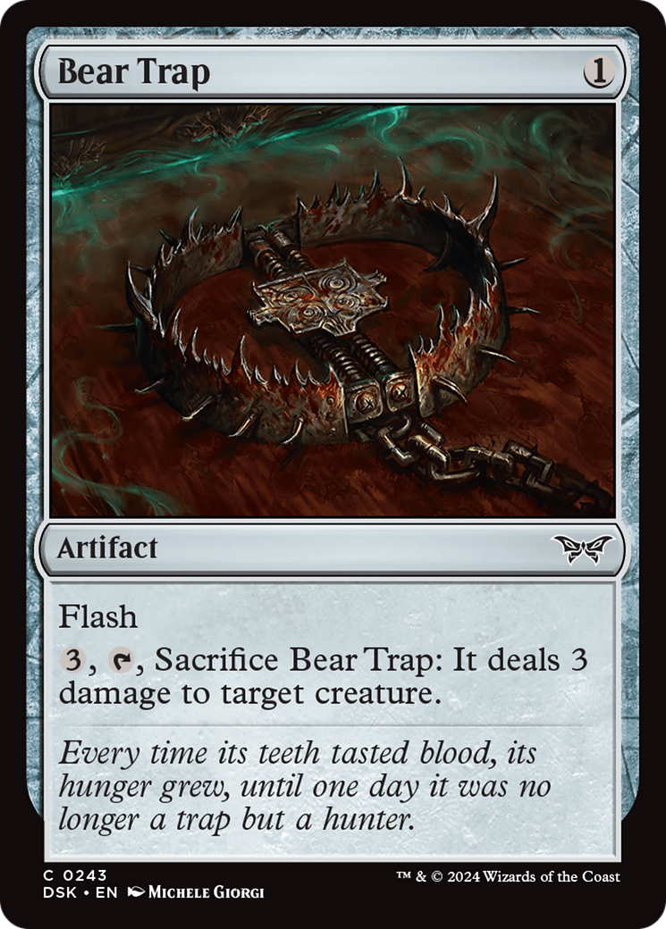 Bear Trap [Duskmourn: House of Horror] | Game Master's Emporium (The New GME)