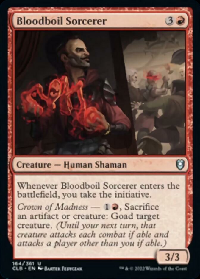 Bloodboil Sorcerer [Commander Legends: Battle for Baldur's Gate] | Game Master's Emporium (The New GME)