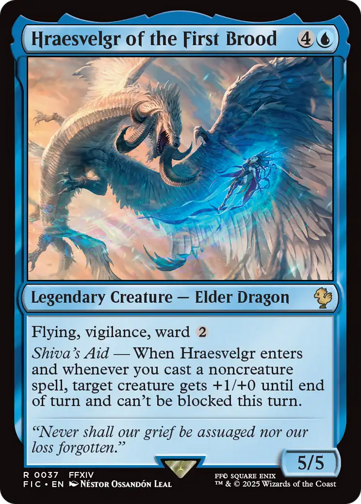 Hraesvelgr of the First Brood [FINAL FANTASY Commander] | Game Master's Emporium (The New GME)
