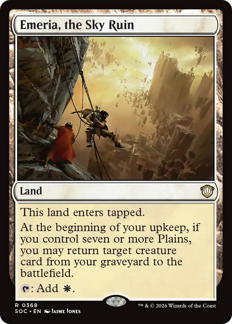 Emeria, the Sky Ruin [Secrets of Strixhaven Commander] | Game Master's Emporium (The New GME)