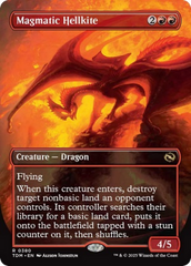 Magmatic Hellkite (Borderless) [Tarkir: Dragonstorm] | Game Master's Emporium (The New GME)