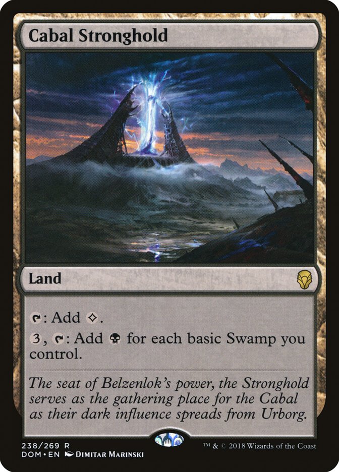 Cabal Stronghold [Dominaria] | Game Master's Emporium (The New GME)