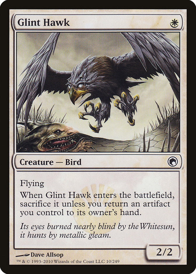 Glint Hawk [Scars of Mirrodin] | Game Master's Emporium (The New GME)