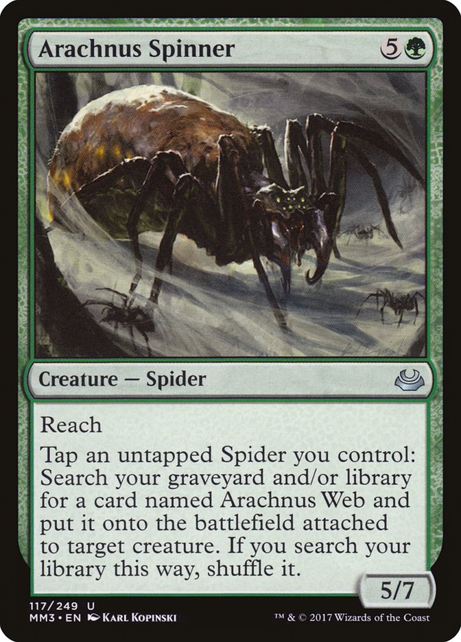 Arachnus Spinner [Modern Masters 2017] | Game Master's Emporium (The New GME)