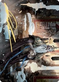 Narfi, Betrayer King Art Card (Gold-Stamped Signature) [Kaldheim Art Series] | Game Master's Emporium (The New GME)