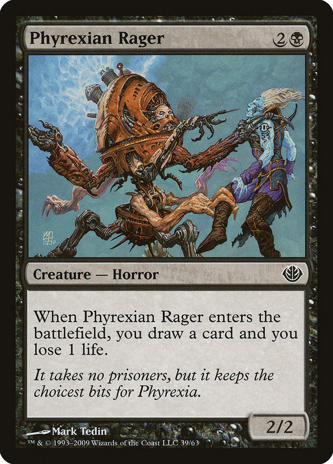 Phyrexian Rager [Duel Decks: Garruk vs. Liliana] | Game Master's Emporium (The New GME)