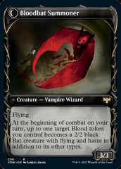 Voldaren Bloodcaster // Bloodbat Summoner (Showcase Fang Frame) [Innistrad: Crimson Vow] | Game Master's Emporium (The New GME)