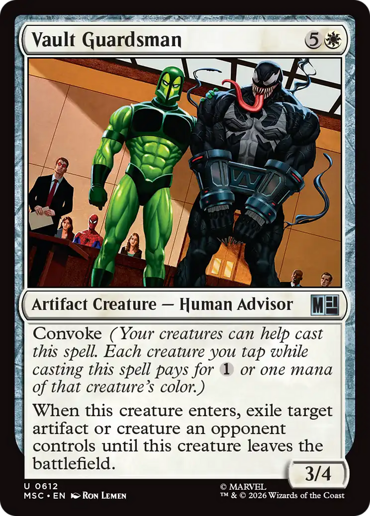 Vault Guardsman [Marvel Super Heroes Commander] | Game Master's Emporium (The New GME)