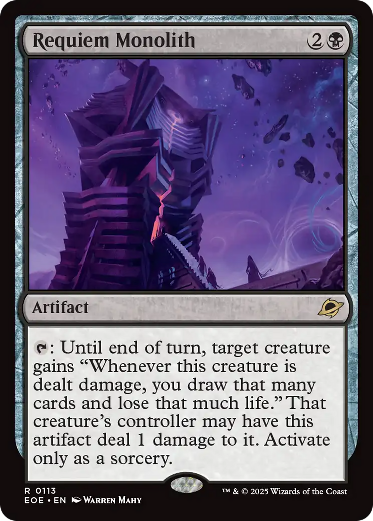 Requiem Monolith [Edge of Eternities] | Game Master's Emporium (The New GME)