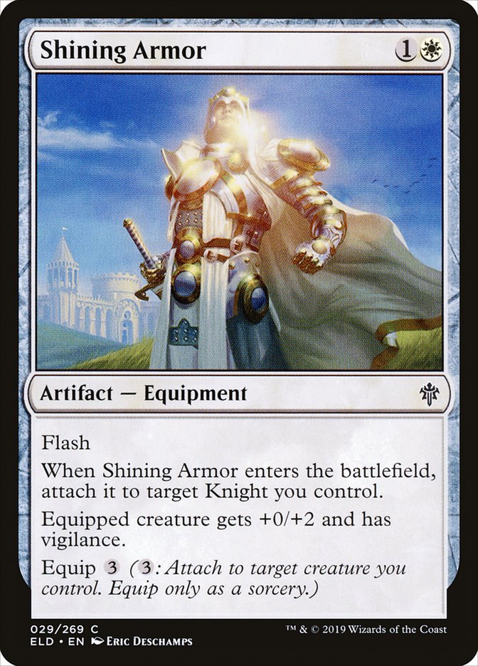 Shining Armor [Throne of Eldraine] | Game Master's Emporium (The New GME)