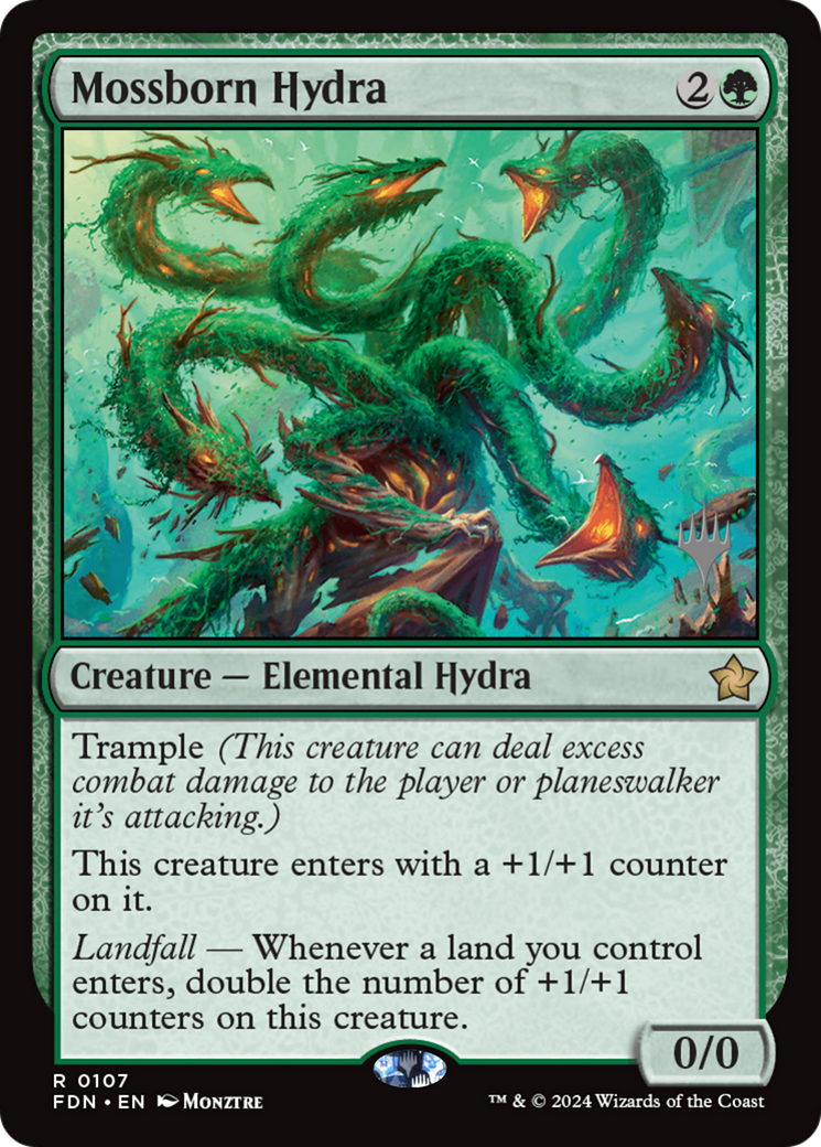 Mossborn Hydra [Lorwyn Eclipsed Promos] | Game Master's Emporium (The New GME)