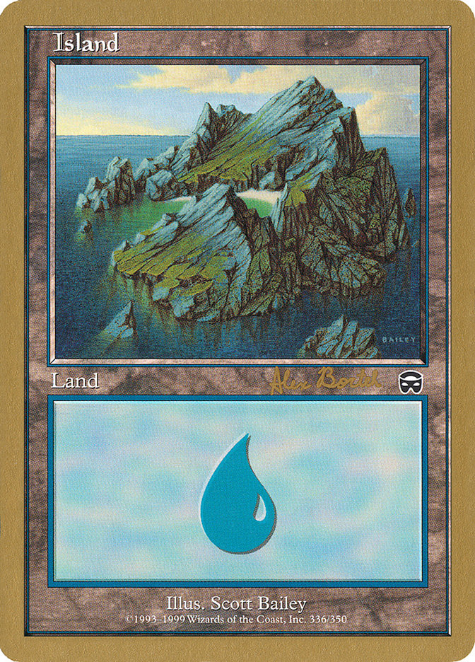 Island (ab336) (Alex Borteh) [World Championship Decks 2001] | Game Master's Emporium (The New GME)