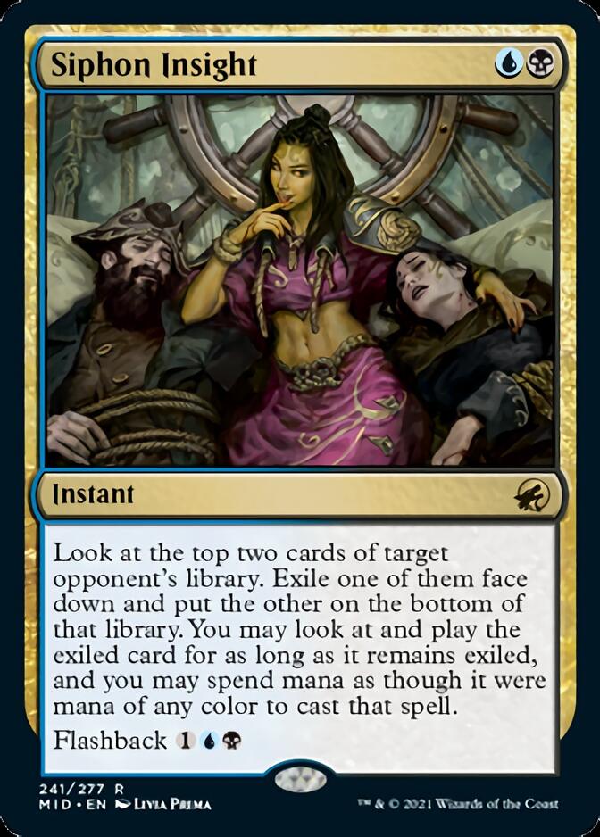 Siphon Insight [Innistrad: Midnight Hunt] | Game Master's Emporium (The New GME)