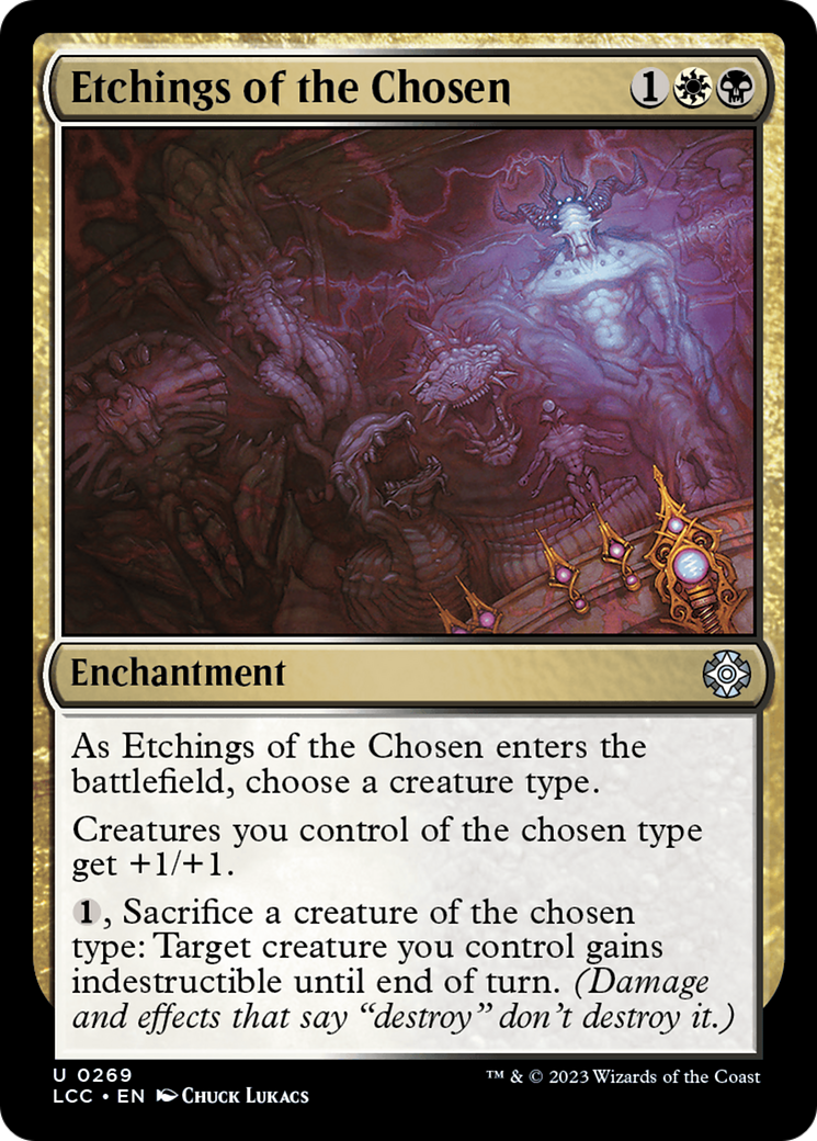 Etchings of the Chosen [The Lost Caverns of Ixalan Commander] | Game Master's Emporium (The New GME)